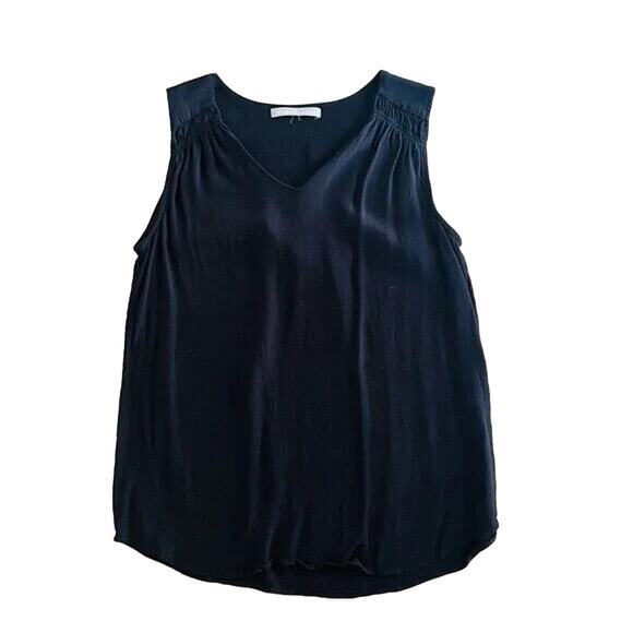 Daniel Rainn Women's Rayon Sleeveless Black Blouse, Size Small - Picture 1 of 7